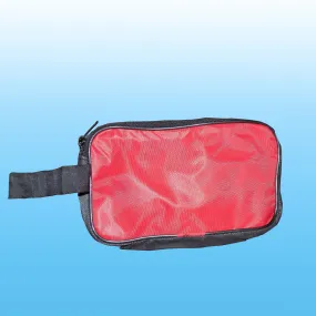 0845 Portable Travel Hand Pouch / Shaving Kit Bag for Multipurpose Use (Red)