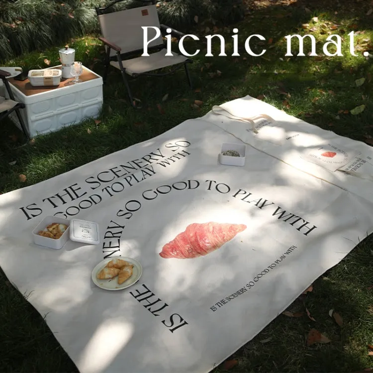 150 x 200cm Oxford Cloth Outdoor Picnic Mat Can Be Used As A Shoulder Bag Easy To Carry(Meal)