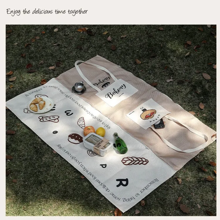 150 x 200cm Oxford Cloth Outdoor Picnic Mat Can Be Used As A Shoulder Bag Easy To Carry(Meal)