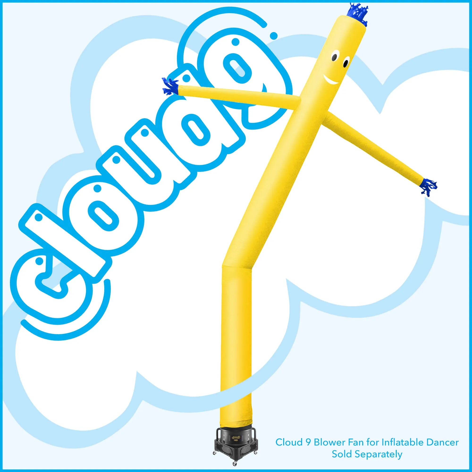 20 ft Inflatable Wacky Waving Tube Man Air Puppet by Cloud 9