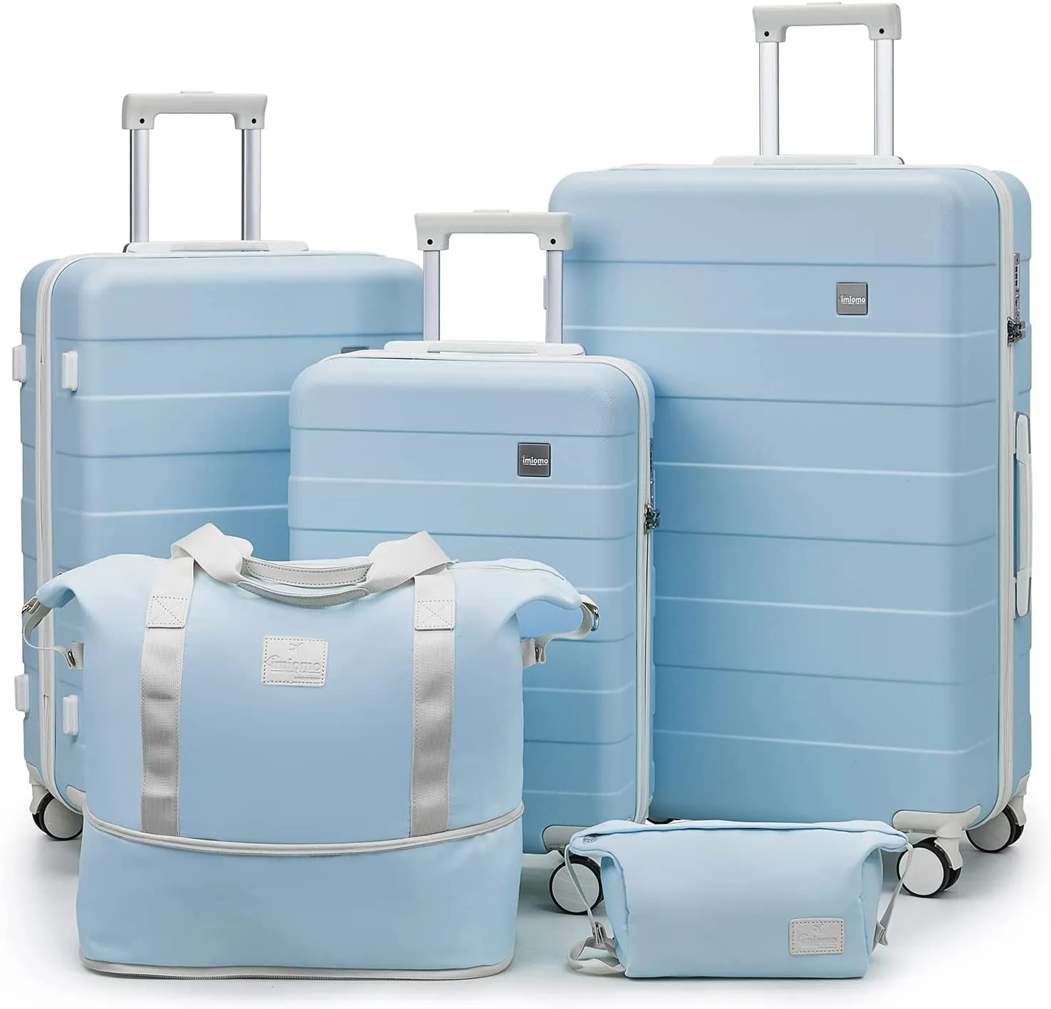 5 Piece Set 20/24/28 Inch Lightweight Hard Shell Luggage Set TR003