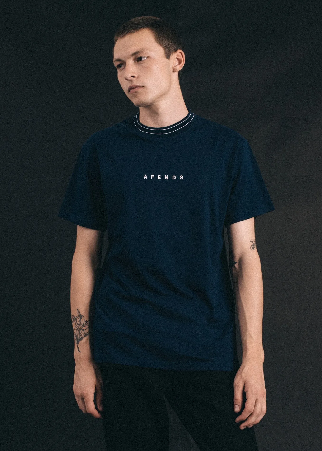 Afends Mens Base - Retro Fit Tee