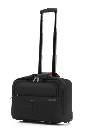 American Tourister - SpeedAir Rolling 17in Laptop Tote - Black