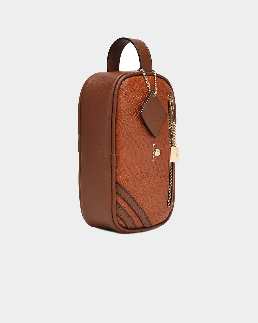 Apollo 1 Toiletry Bag in Caramel