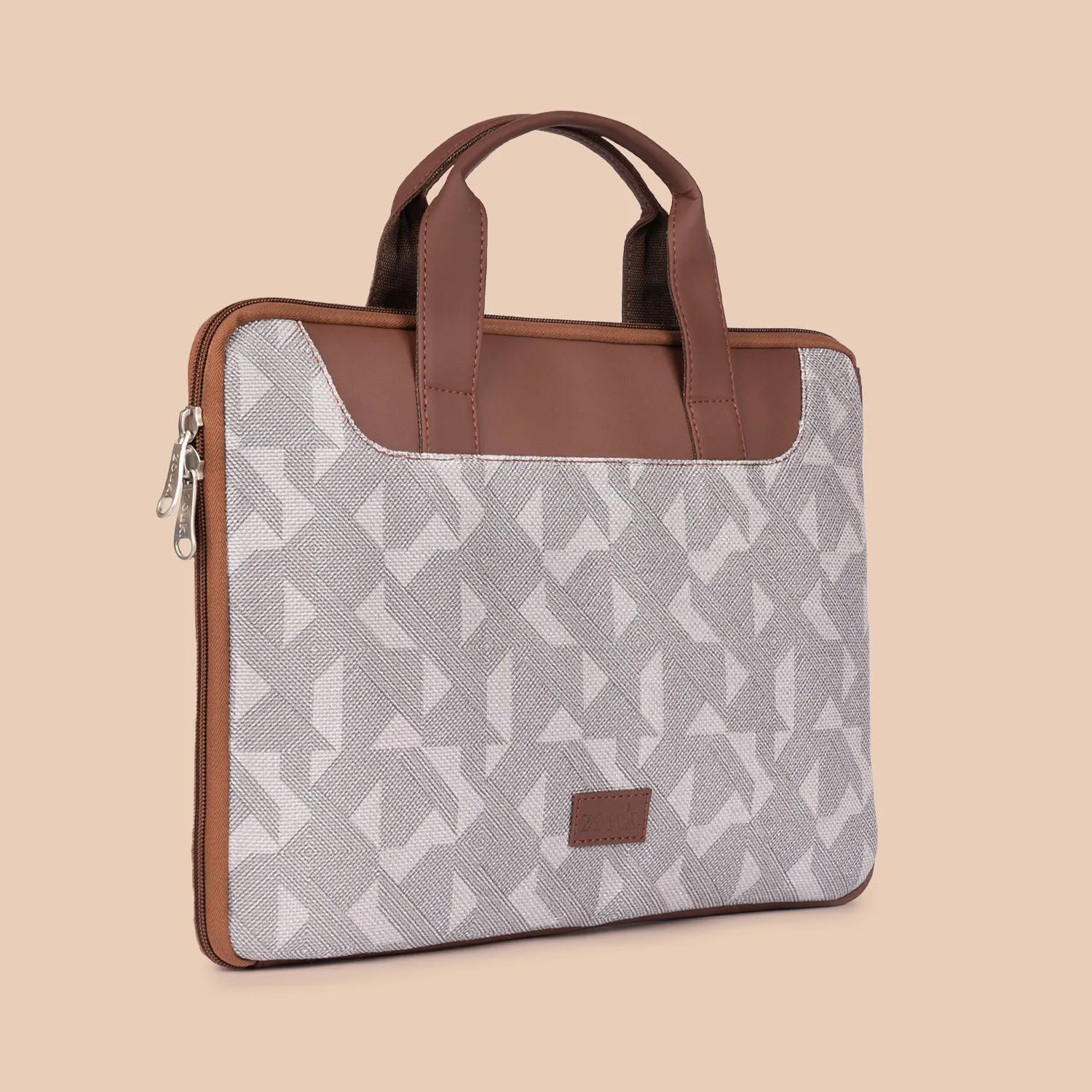 Aravalli Abstract L-Zippered Laptop Sleeve