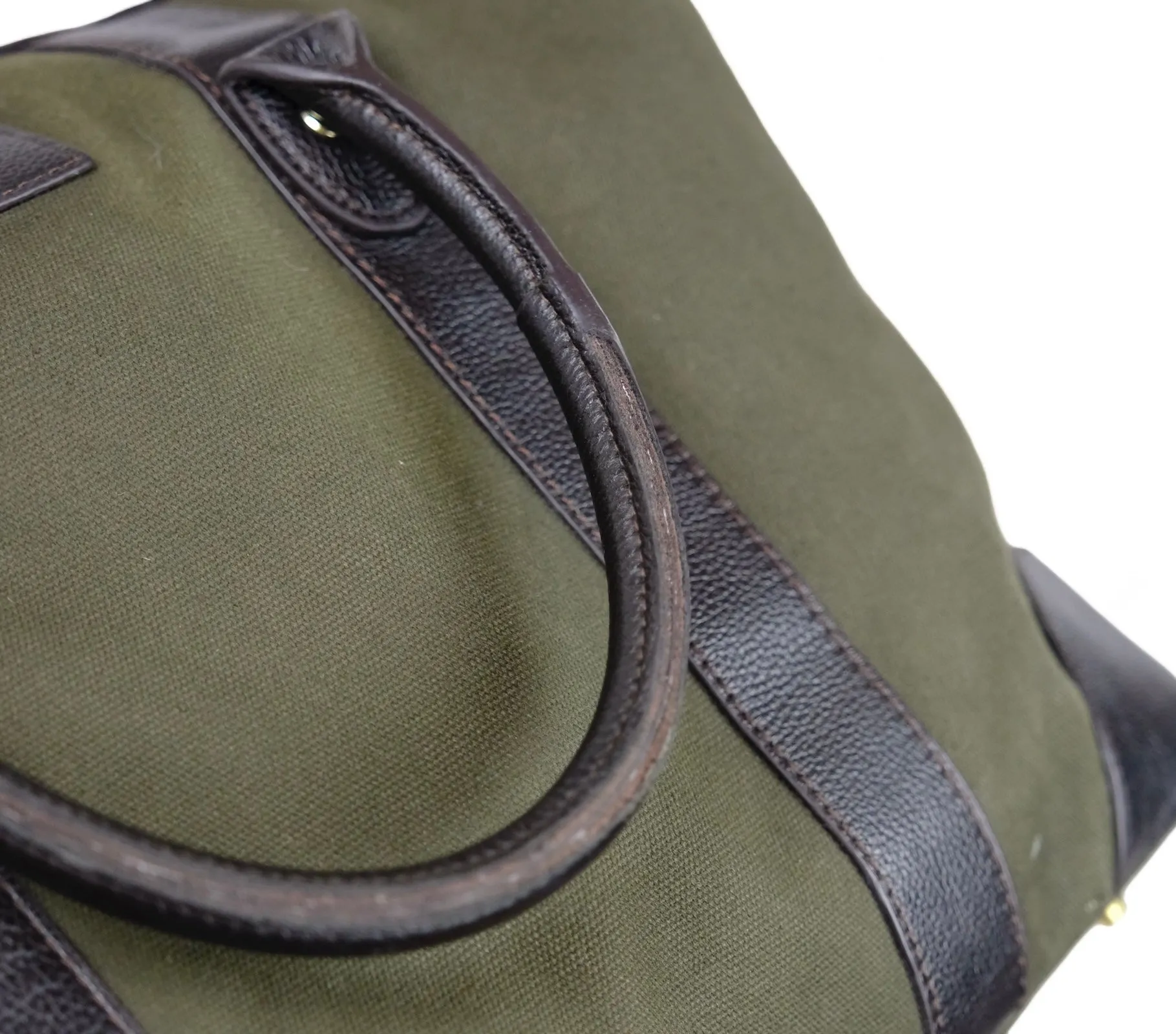 Baron - Dark Green Canvas Weekend Bag 24h/30L