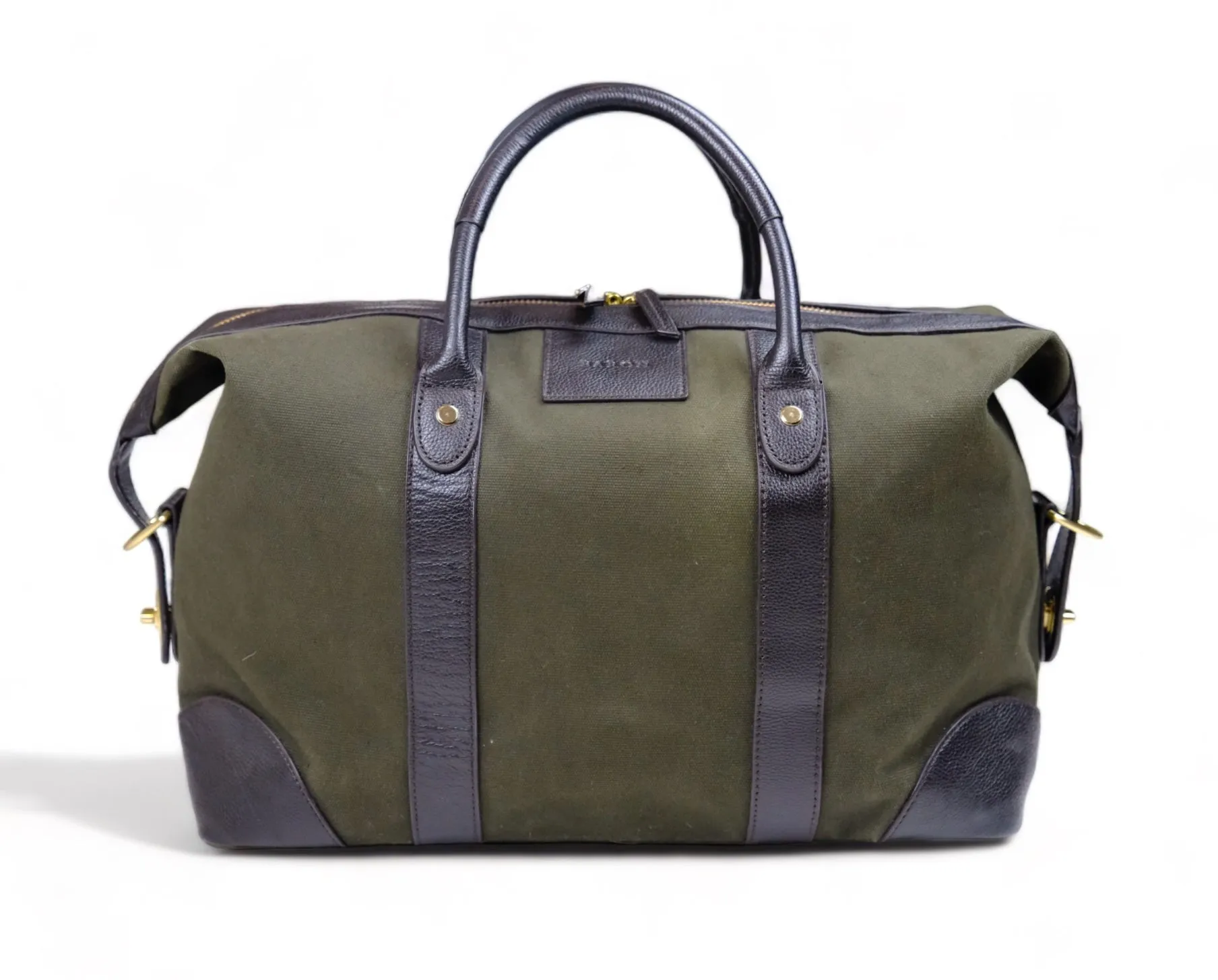 Baron - Dark Green Canvas Weekend Bag 24h/30L