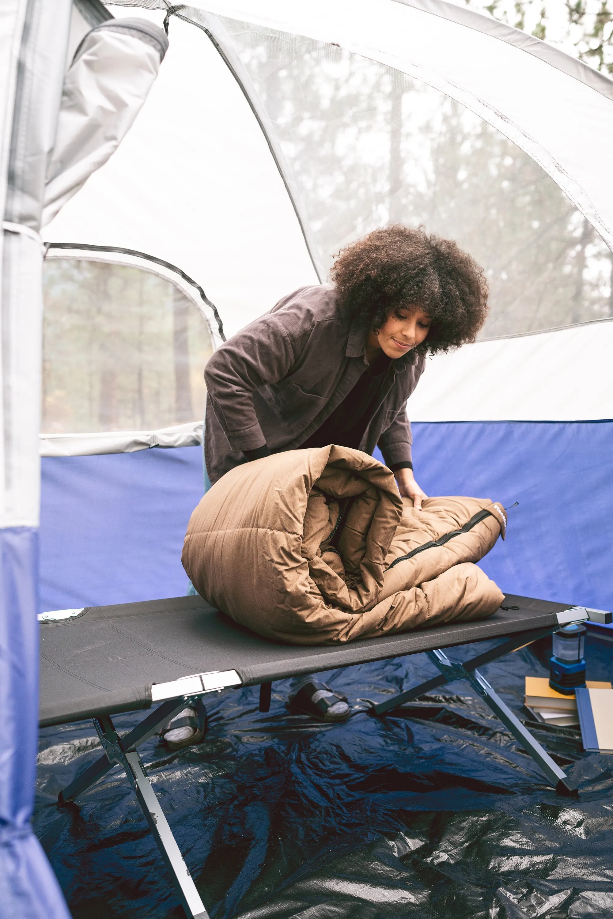 Base Camp Folding Cot - 80 X 30 X 19.25 Inches