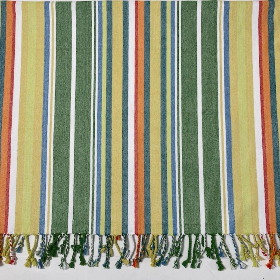 Beach Mat with Fringe | Terrace Stripe