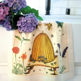 Bees & Honey Cotton Tea Towel