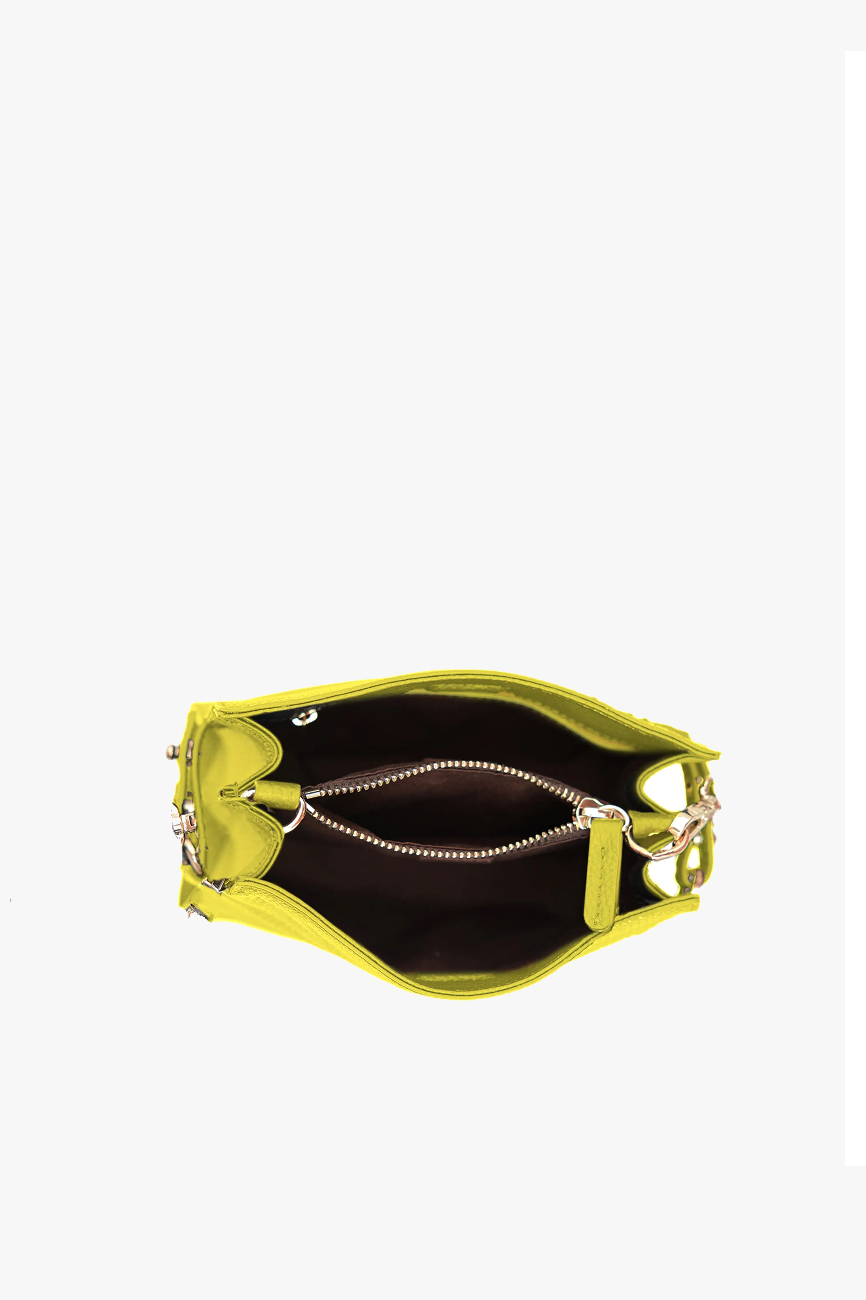 Birdie Citrine Mini Top Handle Square Crossbody Bag