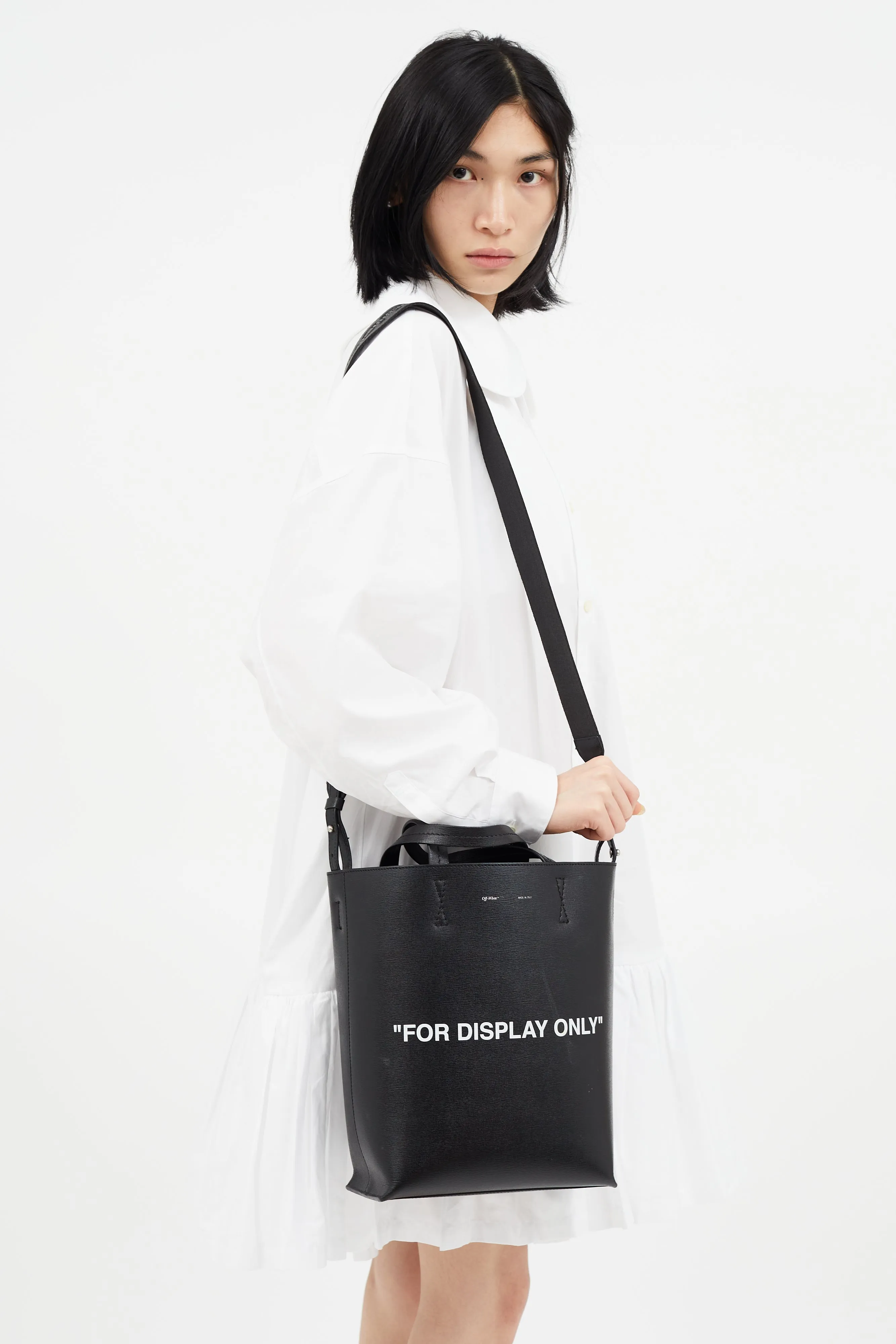 Black "For Display Only" Crossbody Bag