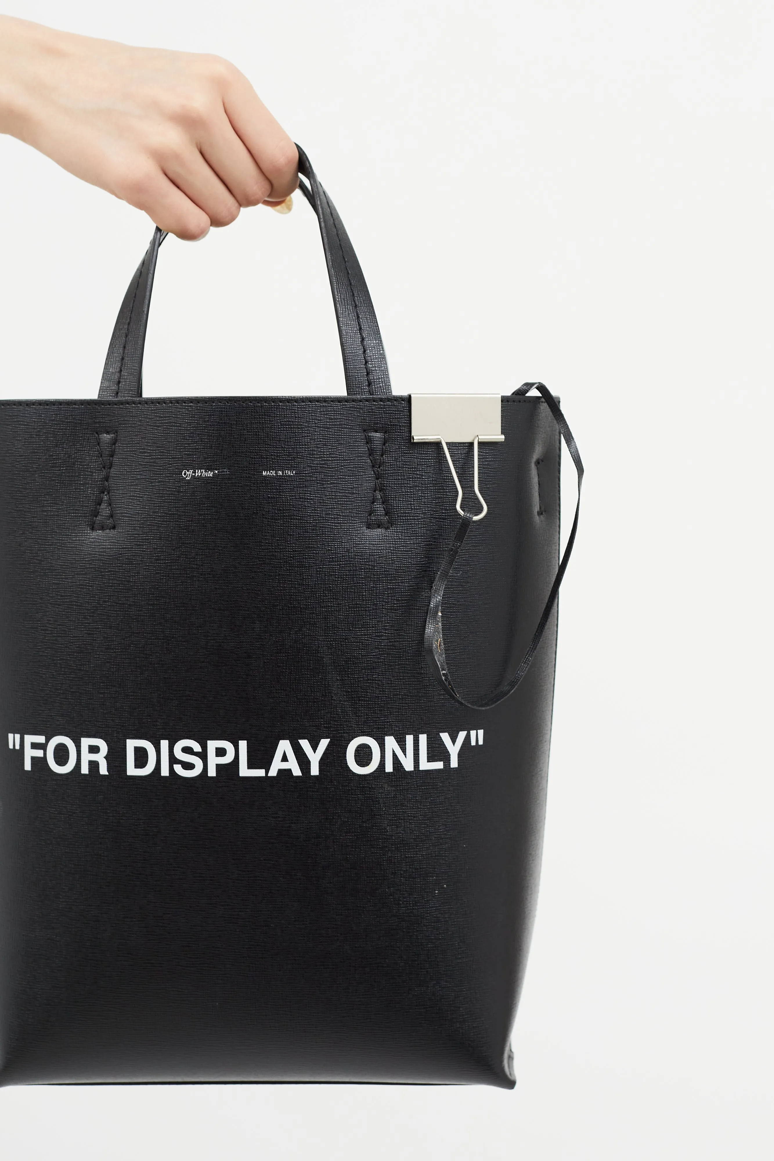 Black "For Display Only" Crossbody Bag