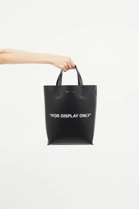 Black "For Display Only" Crossbody Bag