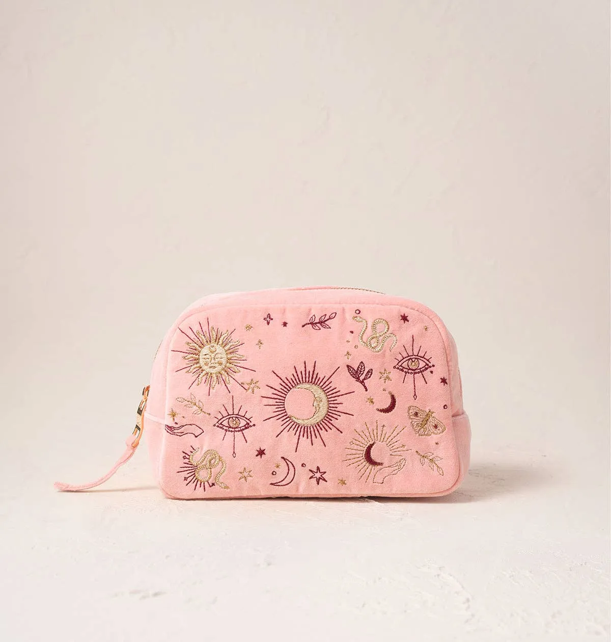 Boho Mysticism Makeup Bag - Pink