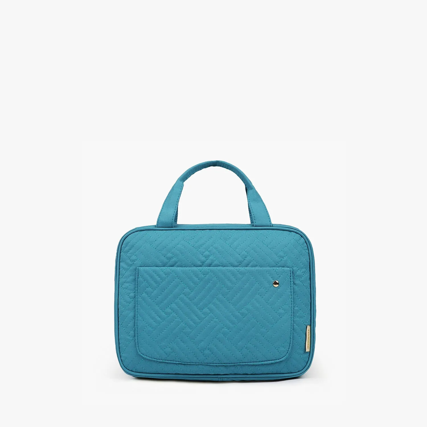 Bonchemin Teal The Space Saver Toiletry Bag