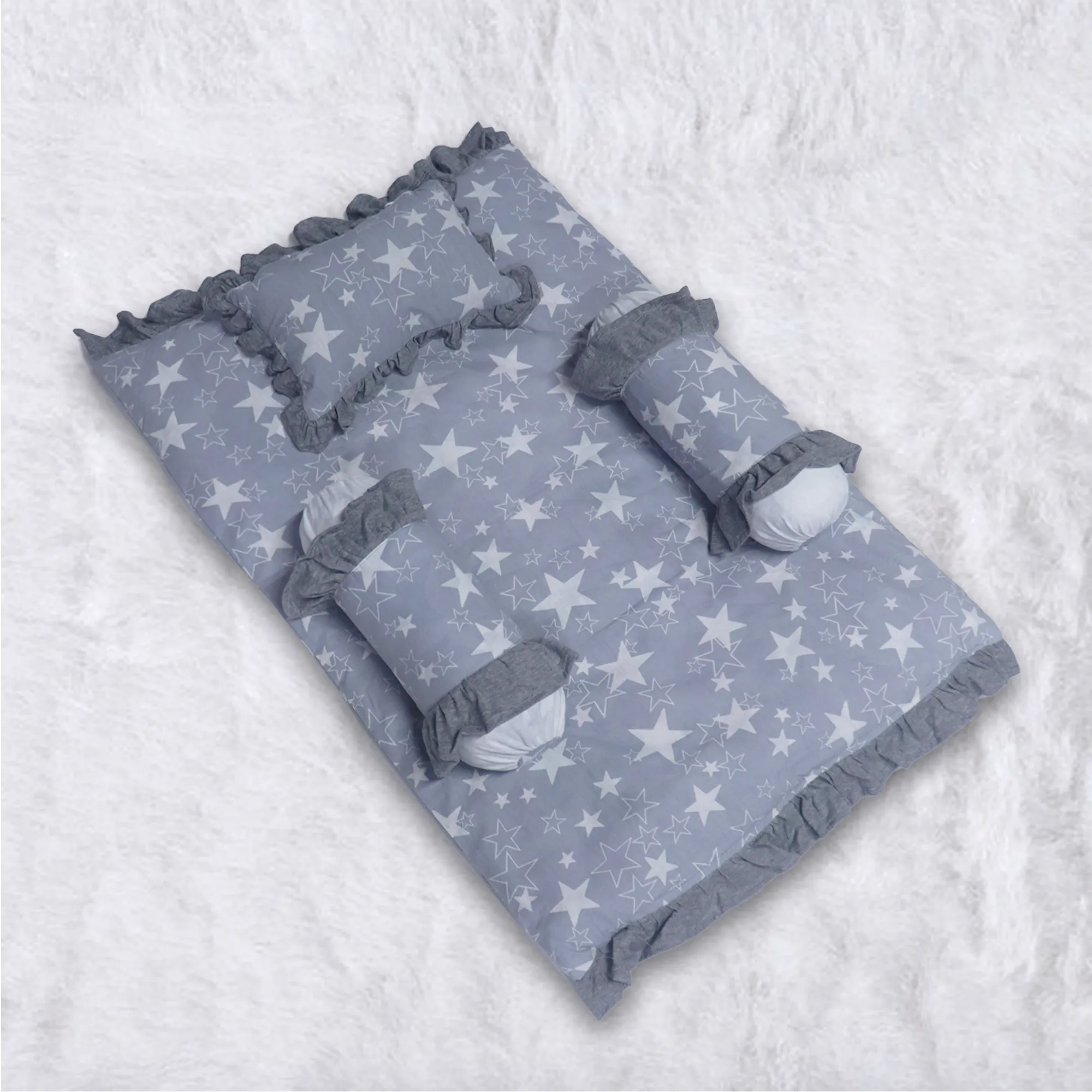 Born Star Grey- Kradyl Kroft 4 Pc Bedding Set