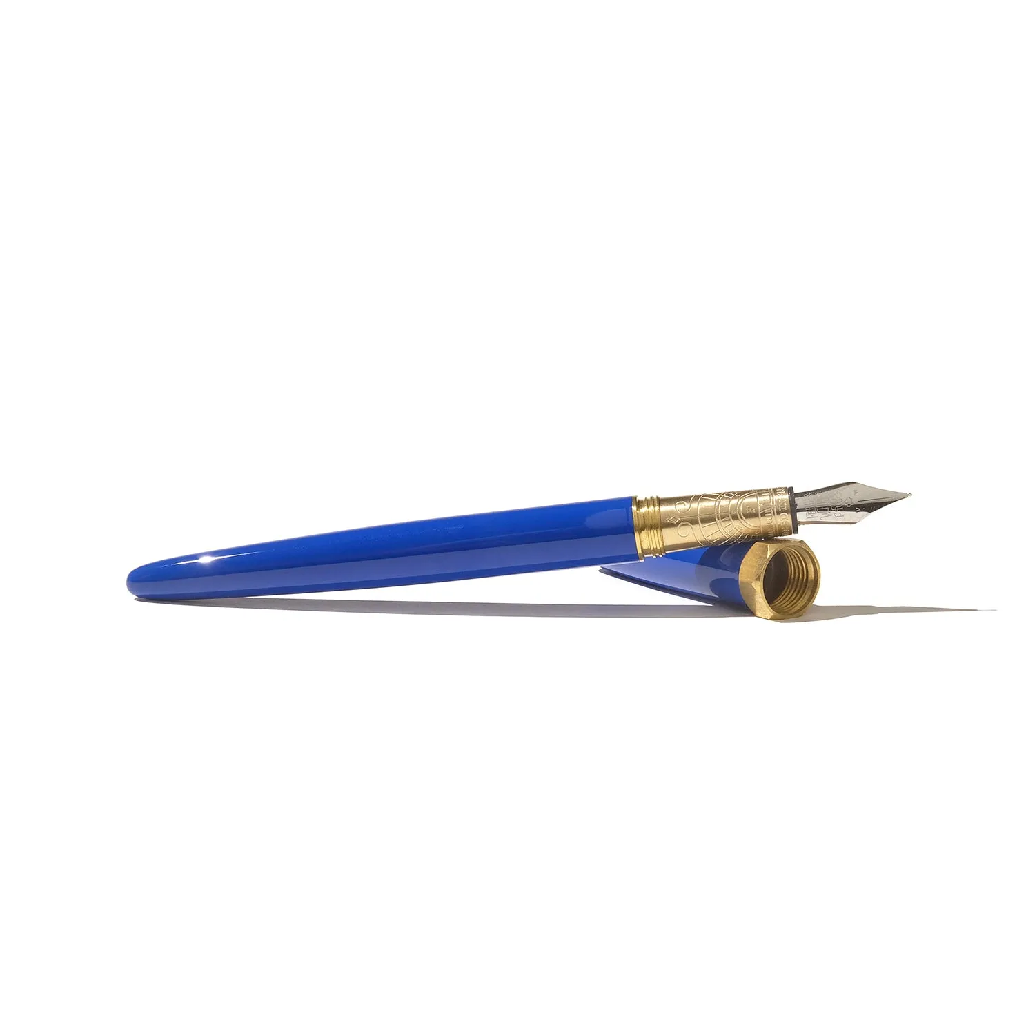 Brush Fountain Pen - Cerulean Midnight (Medium)