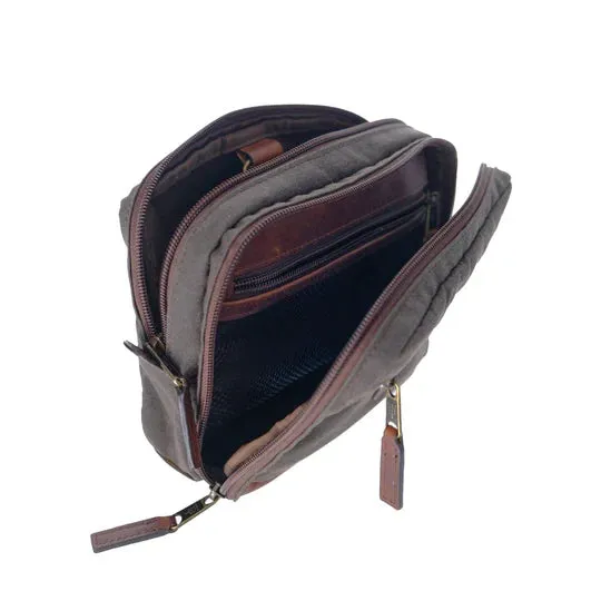 Canvas Toiletry Bag (Bark/Bark)