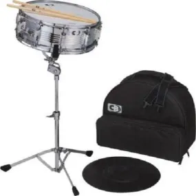 CB Percussion IS678BP Drums Delux Snare Kit With Backpack