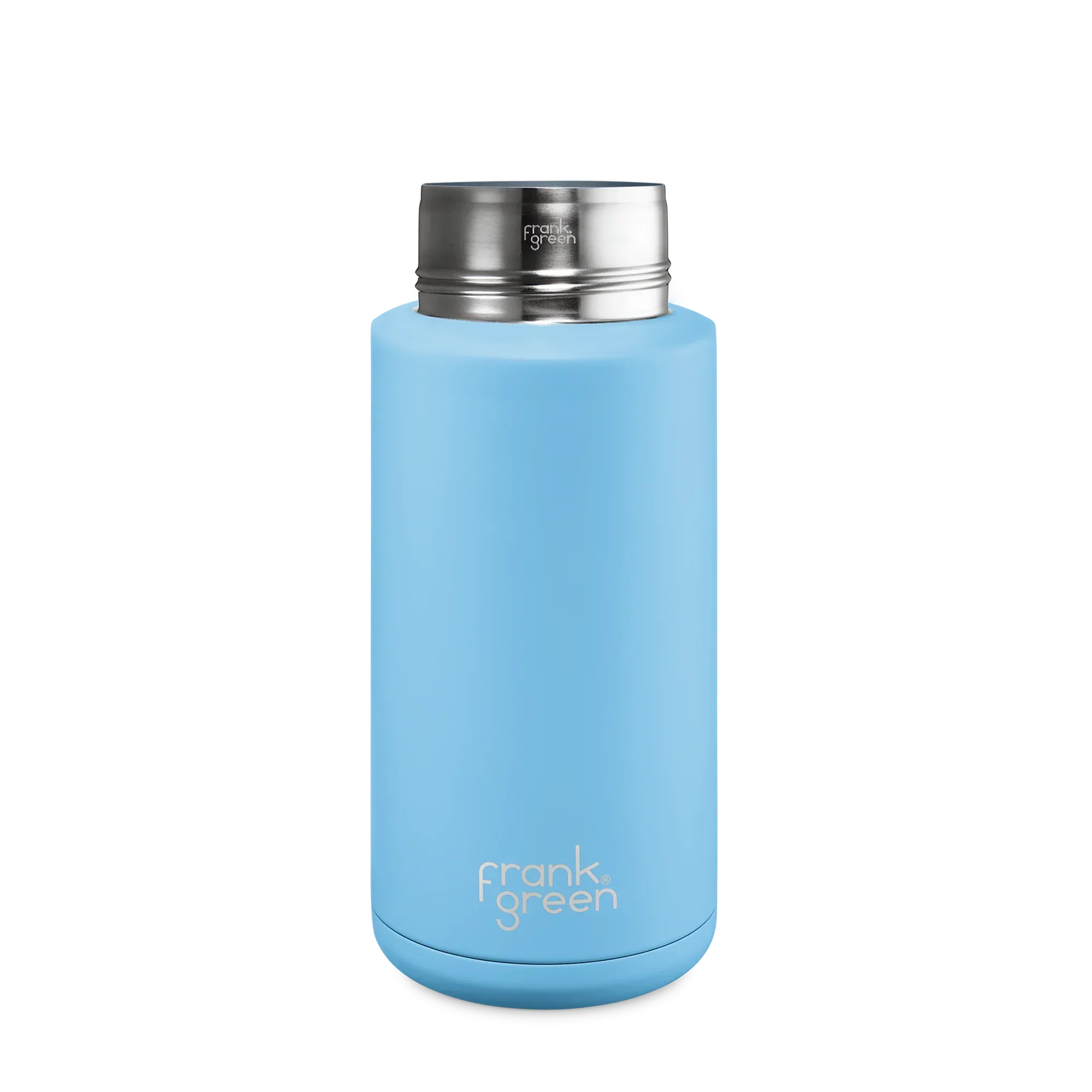 Ceramic Reusable Bottle - Sky Blue 34oz 1Lt