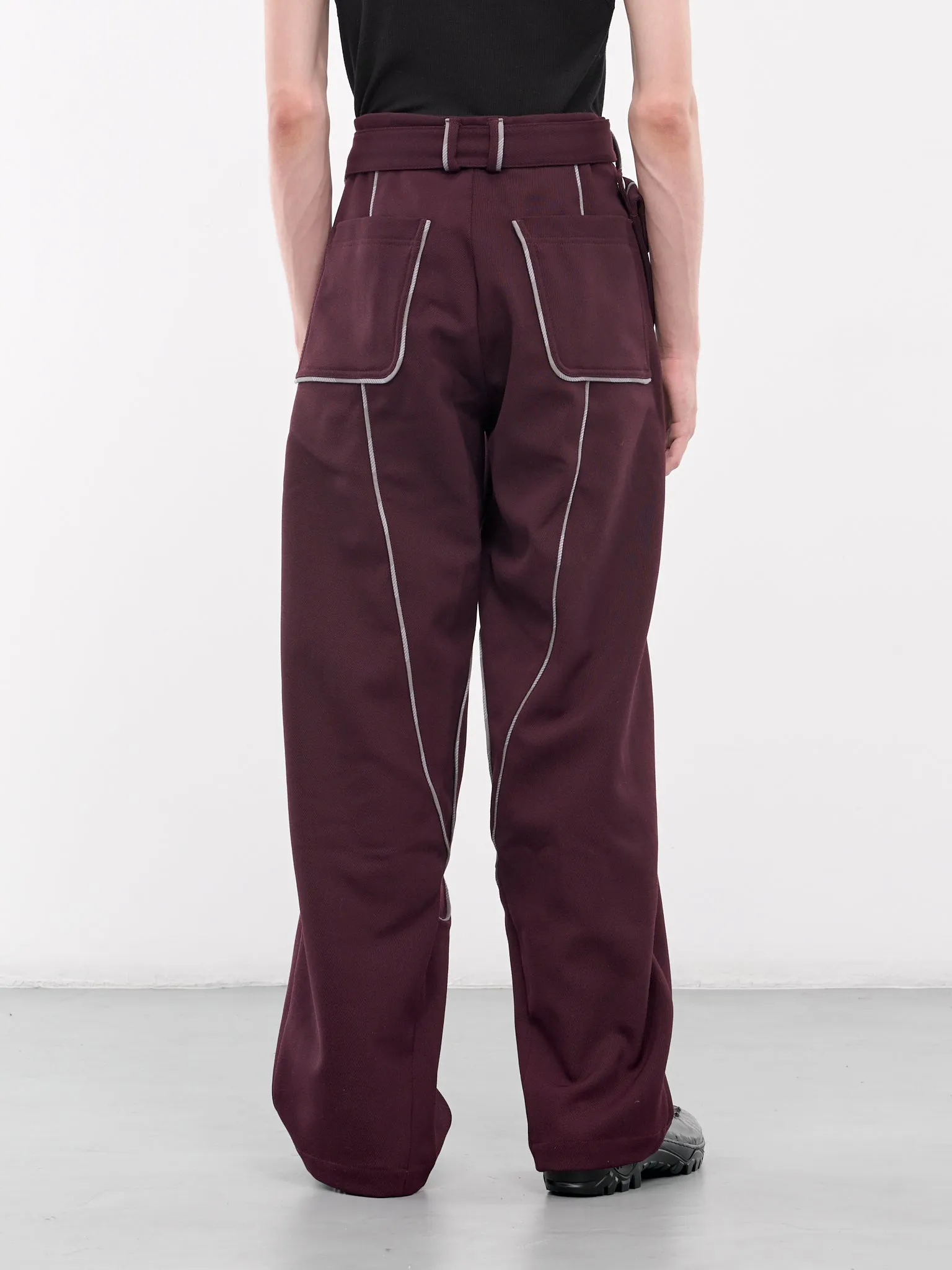 Chalice Trousers & Bag (T03-13-MAROON)