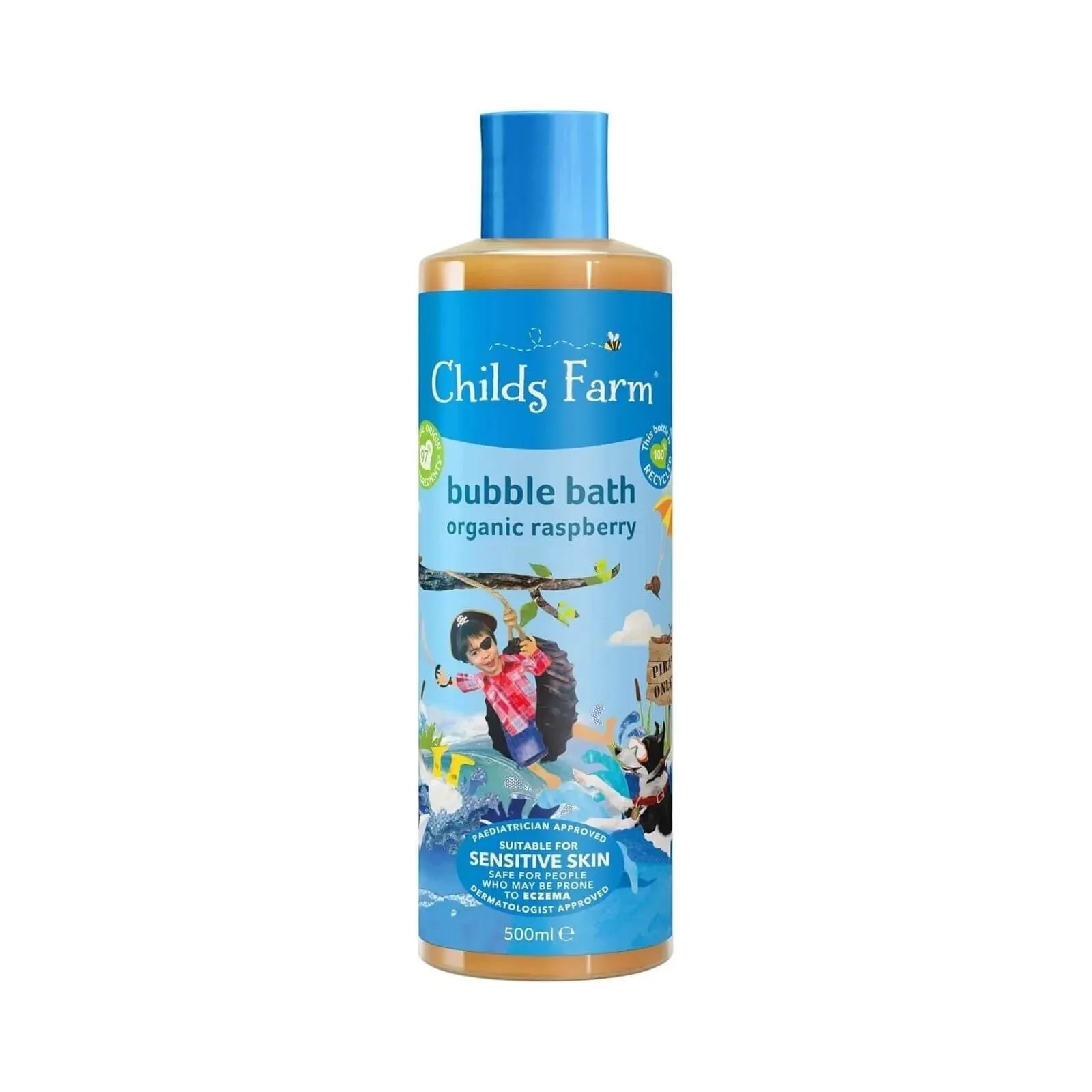 Childs Farm Bubble Bath Organic Raspberry 500ml