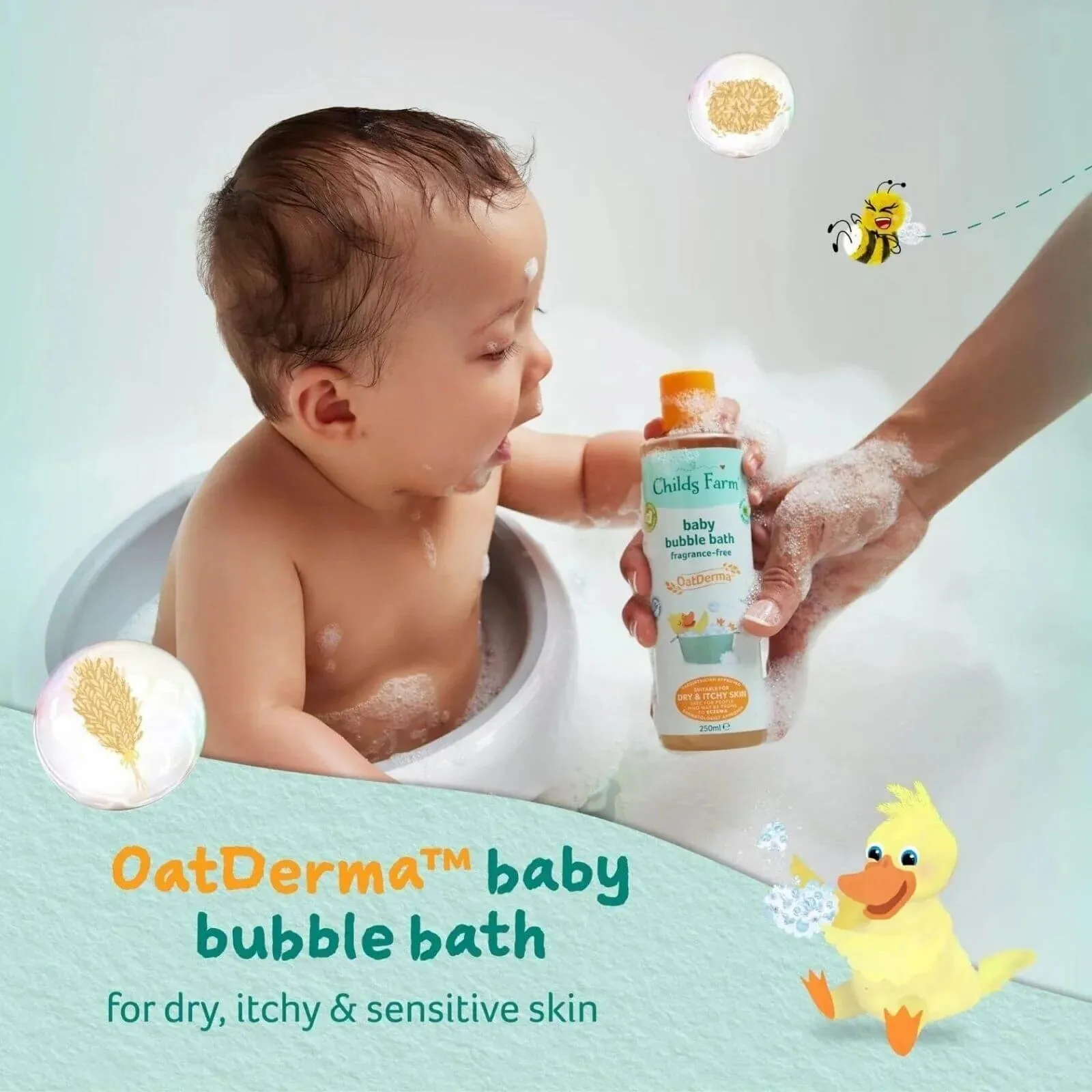 Childs Farm Oatderma Baby Bubble Bath 250ml