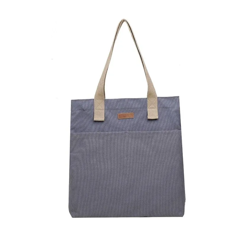 Classic Canvas Tote Bag | Shoulder Bag