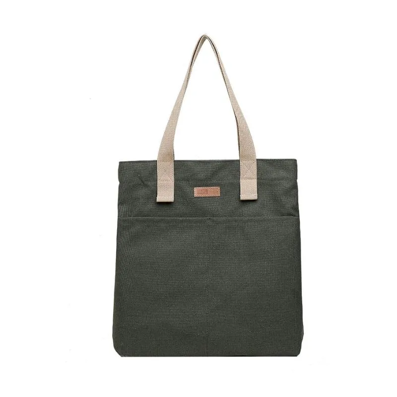 Classic Canvas Tote Bag | Shoulder Bag