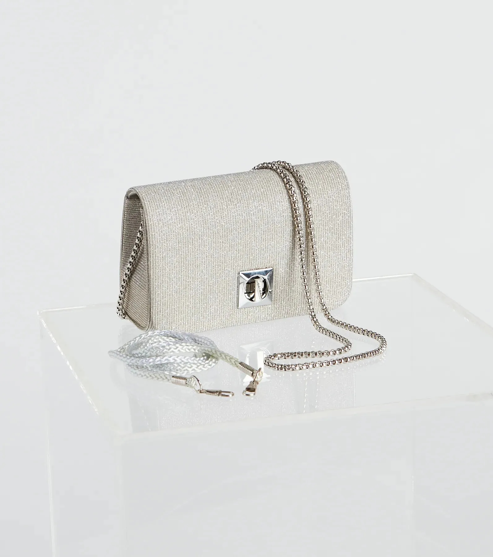 Classy Affair Glitter Crossbody Bag