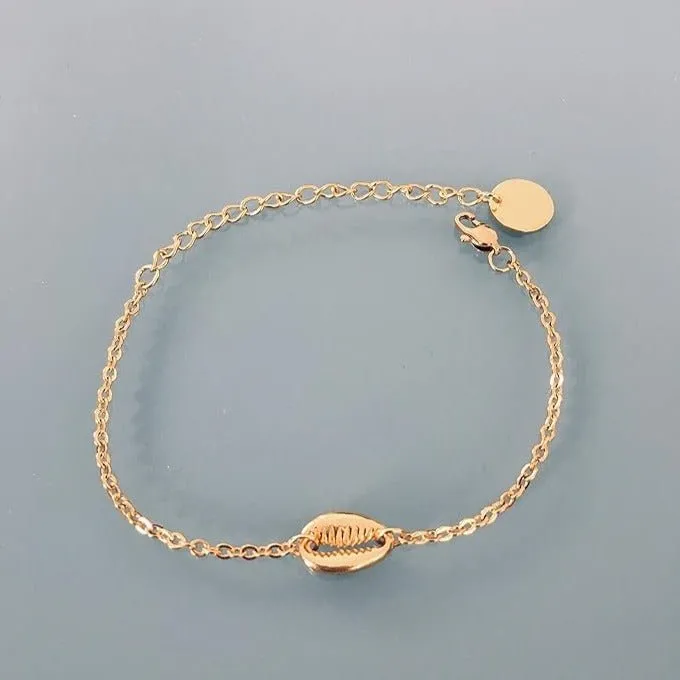 Clover Gold Stainless Steel Bracelets | Women's Bracelet | Golden Bracelet | Gift idea | Lucky Charm | Dollar Bracelet | Gift Jewelry palm tree bracelet, shell bracelet, Heishi bracelet