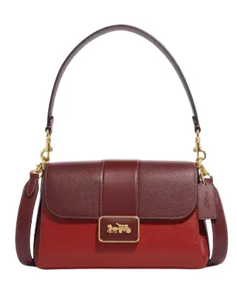 Coach Grace Shoulder Bag In Colorblock