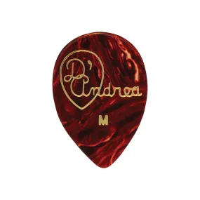 D'Andrea 358 Shell Celluloid Pick Refill Bag ~ Medium ~ 72 picks