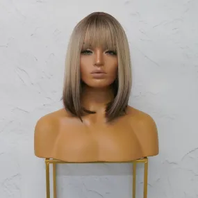 DENISE Ombre Brown Fringe Wig