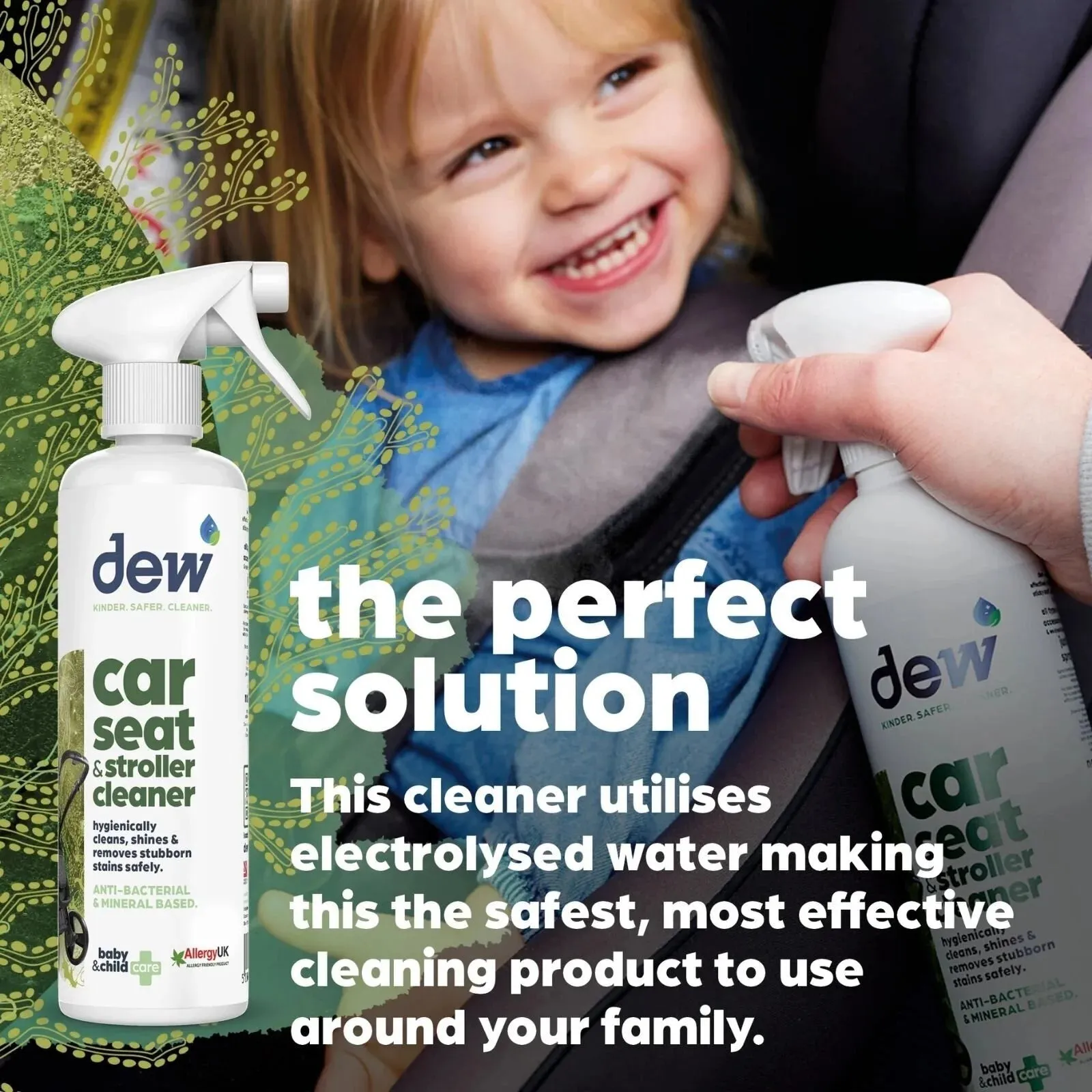 Dew Car Seat & Pushchair Cleaner 500ml