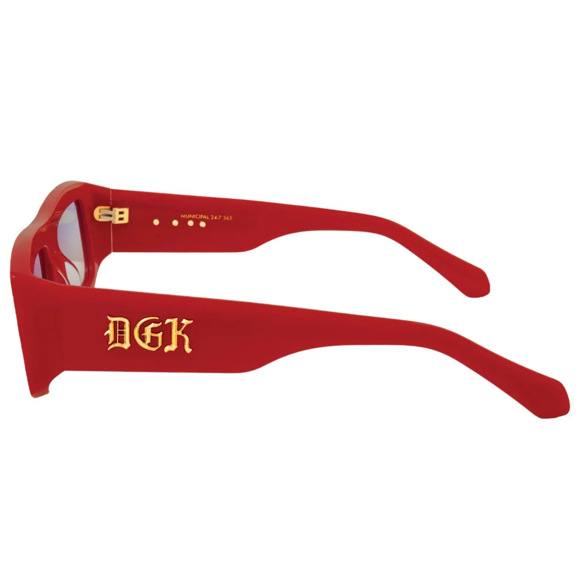 DGK Municipal Sunglasses - Red