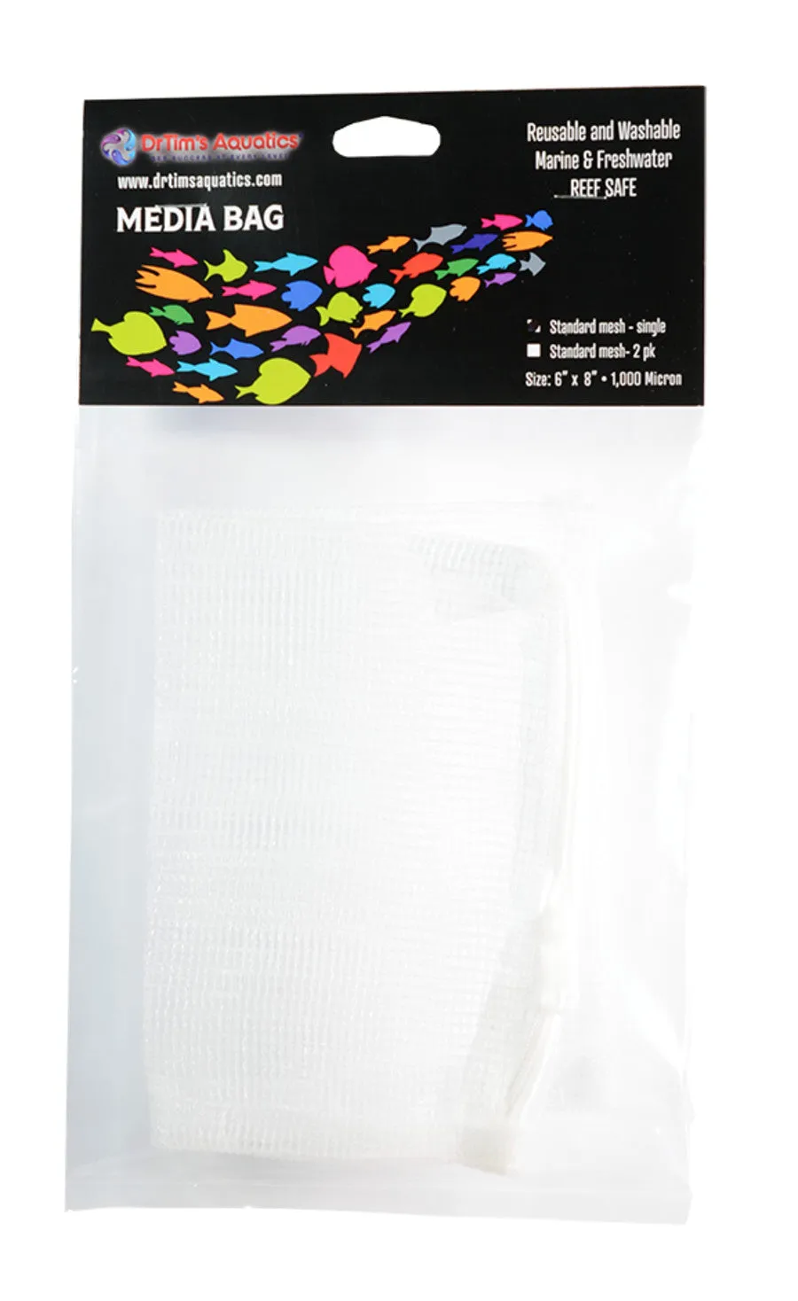 Dr. Tim's Aquatics Mesh Media Bag Standard 1,000 micron, 8X6