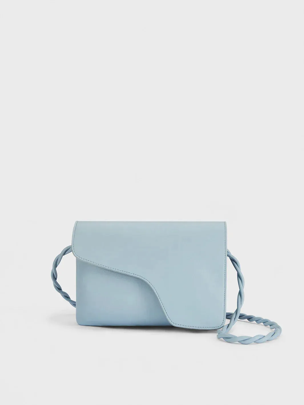 Duronia Pastel Blue Mini Crossbody Bag