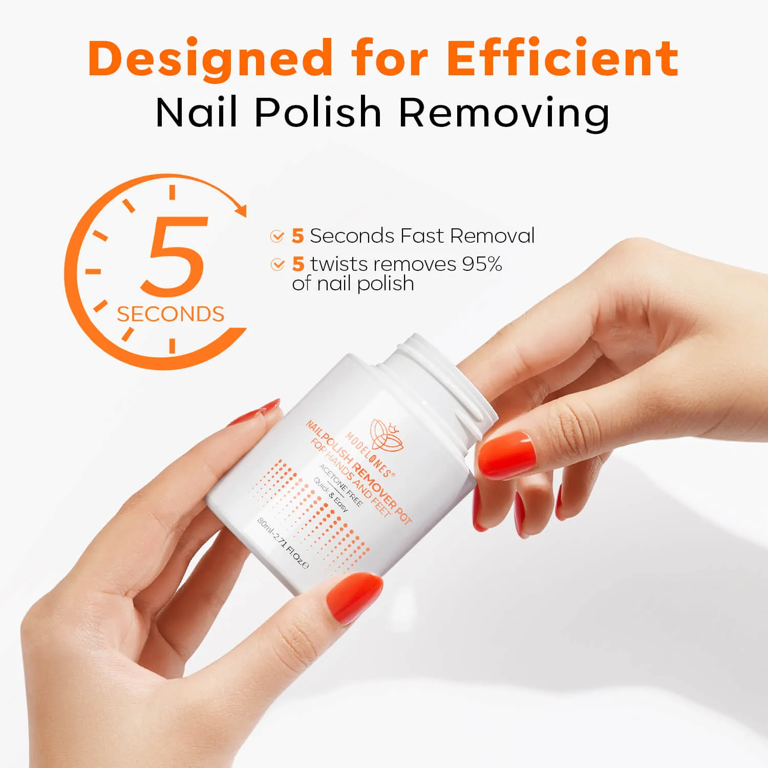 Free Acetone-Free Polish Removing Pot 80ml