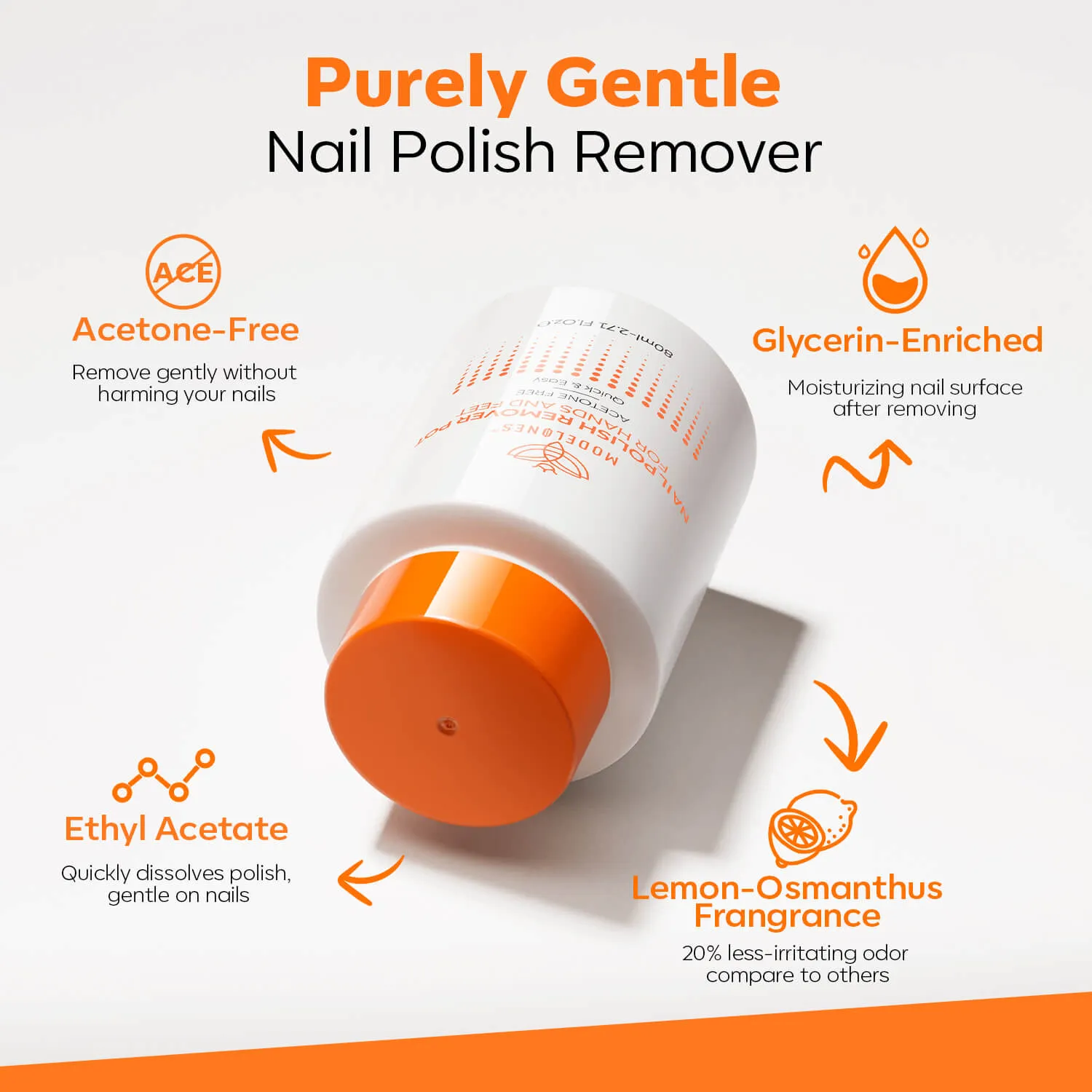 Free Acetone-Free Polish Removing Pot 80ml