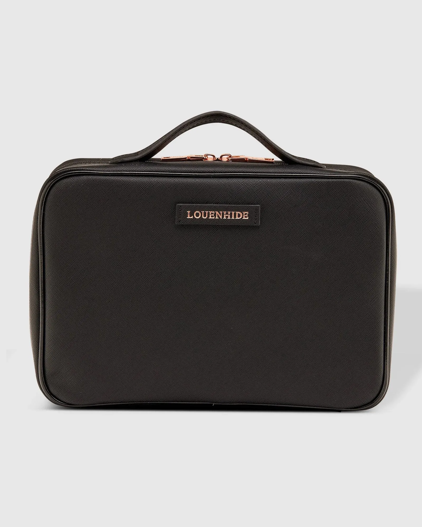 Georgie Toiletry Case in Black