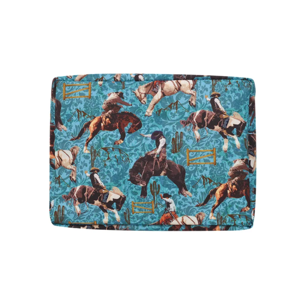 Giddy Up NGIL Large Cosmetic Travel Pouch