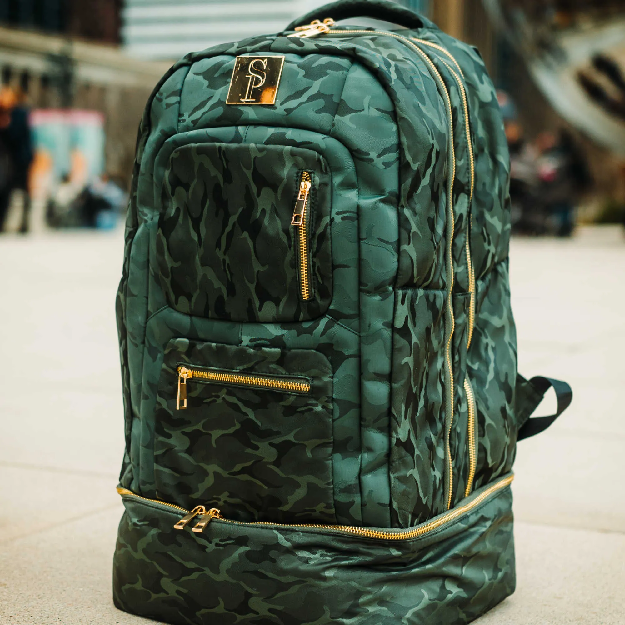 Green Camo Carryon Design (HOLIDAY SALE)