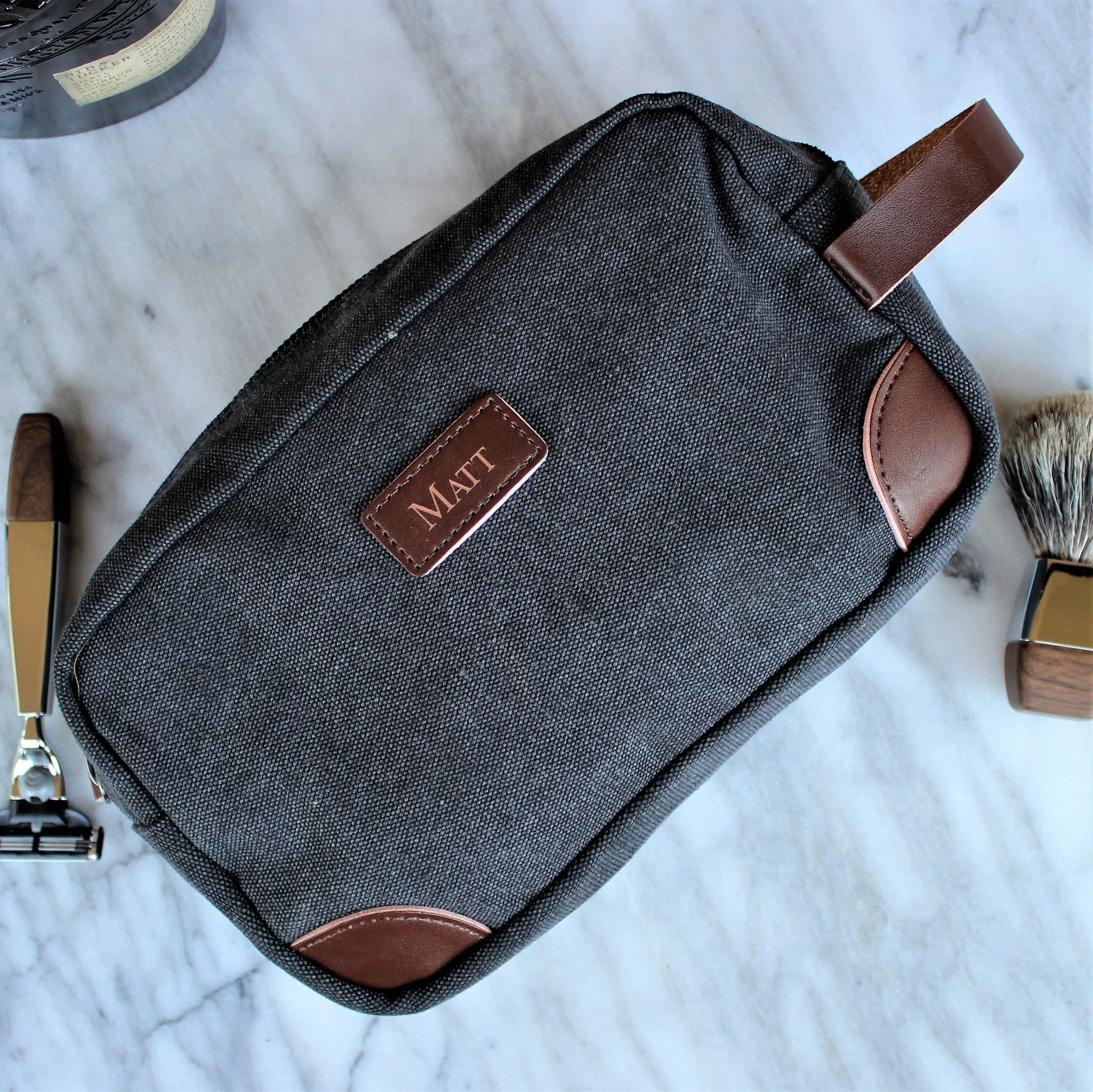 Groomsmen Gifts - Toiletry Bag, Dopp Kit, Best Man, Groomsman, Wedding Gift, Shave Bag, Personalized Groomsman Gifts, Gifts for Men