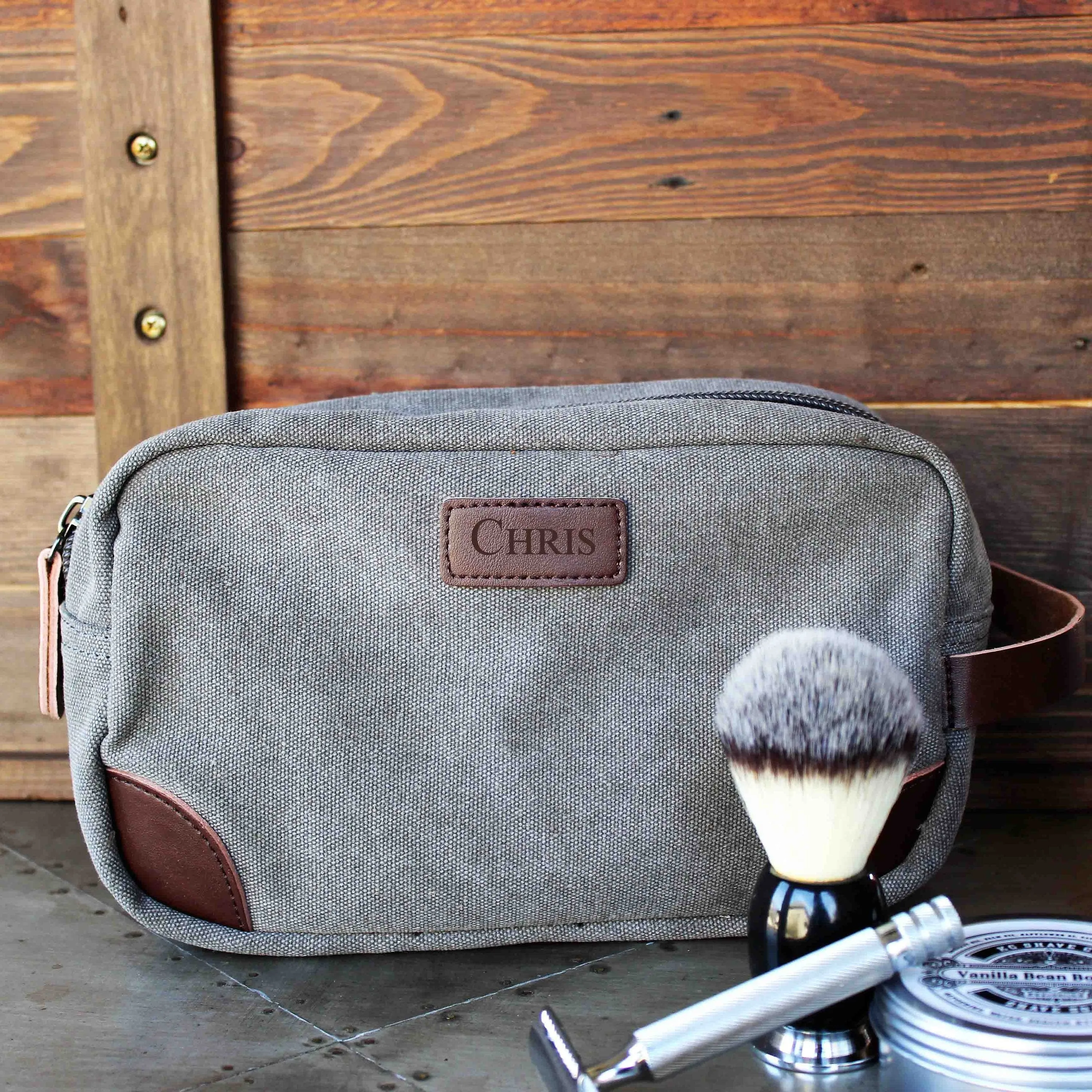 Groomsmen Gifts - Toiletry Bag, Dopp Kit, Best Man, Groomsman, Wedding Gift, Shave Bag, Personalized Groomsman Gifts, Gifts for Men