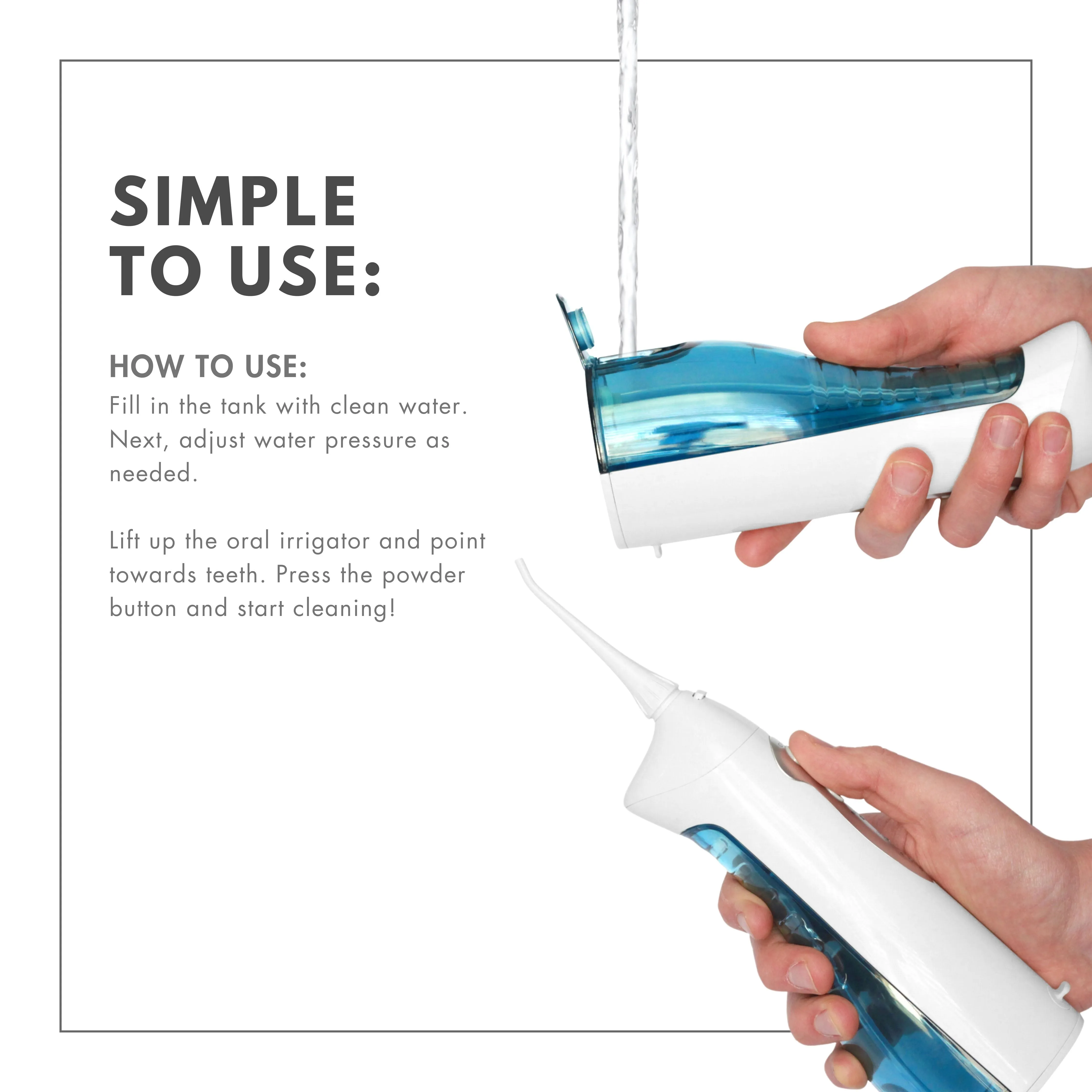 Inductive Water Flosser - Dental Discount