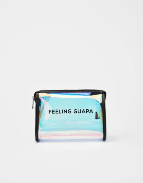 Iridescent toiletry bag