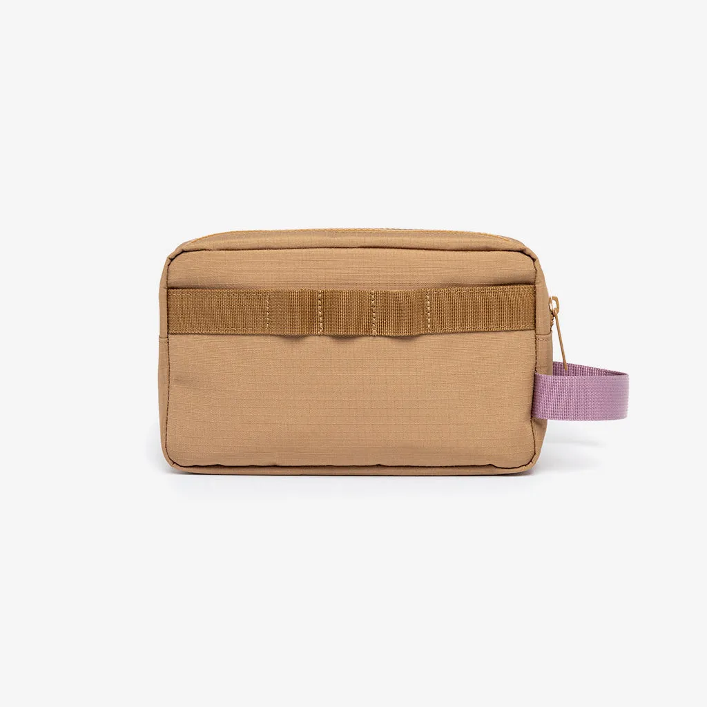 Kei Lithe Washbag Toffee Vandra