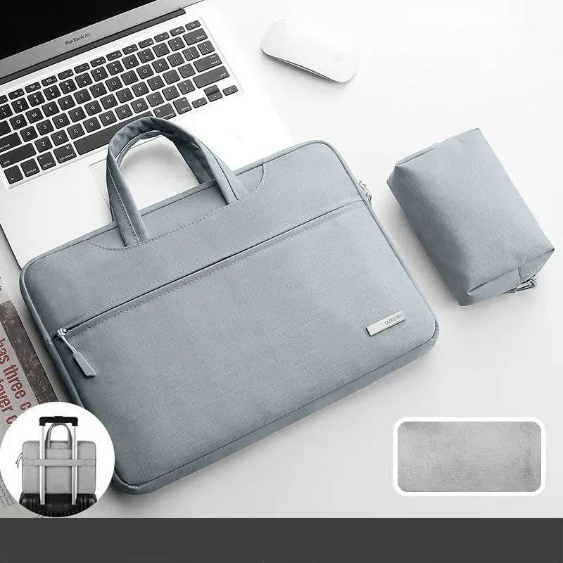 Laptop Sleeve Bag Waterproof Notebook Bag For Macbook Air Pro 13 15 Computer HP Shoulder Handbag